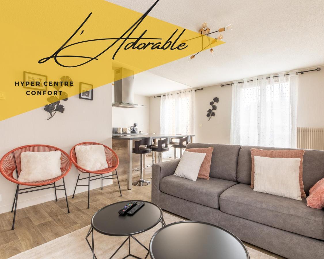 Apartament L'Adorable Confort & Central Clermont-Ferrand Zewnętrze zdjęcie